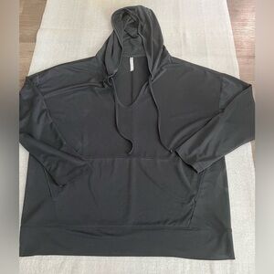 Fabletics Black Hoodie Sweatshirt